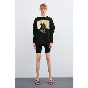 Zara The Devil Wears Prada Sweatshirt